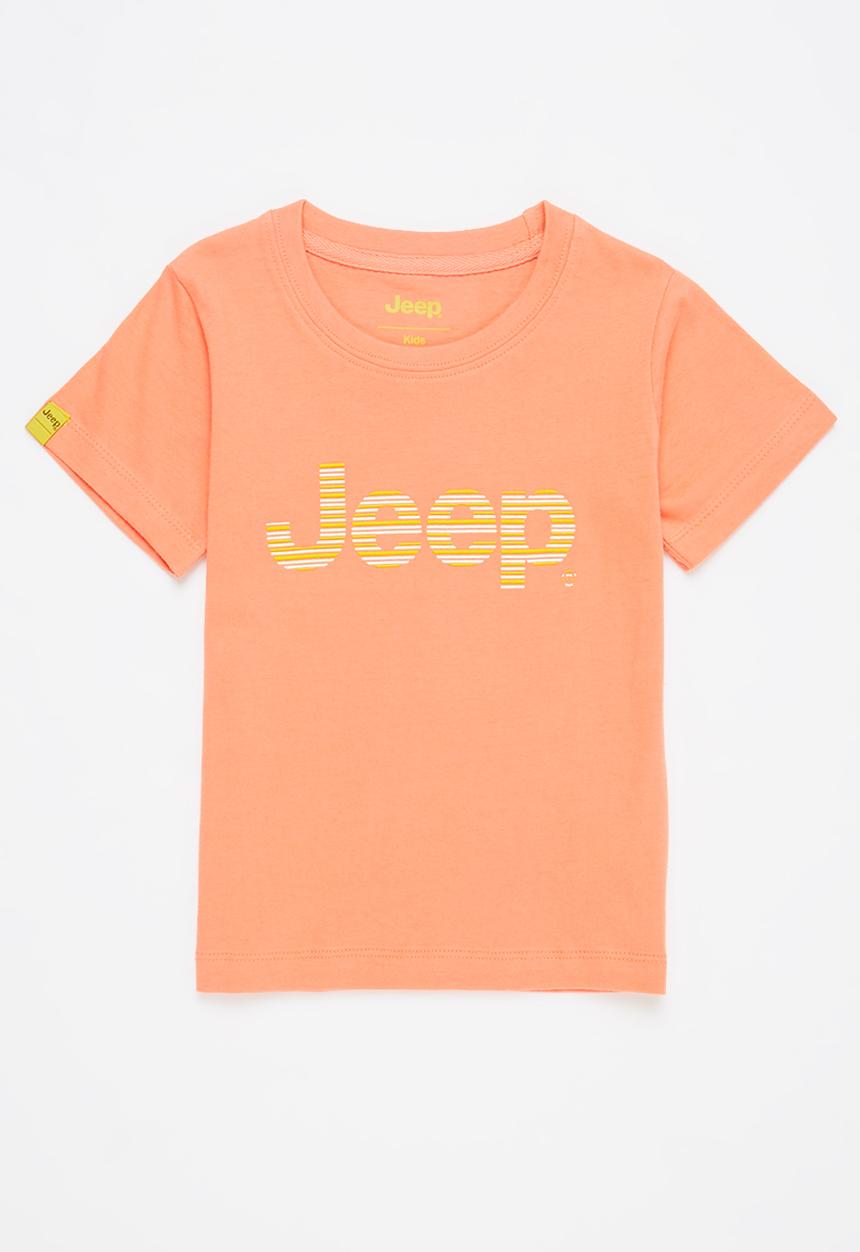 JEEP - Jeep short sleeve logo tee - orange 