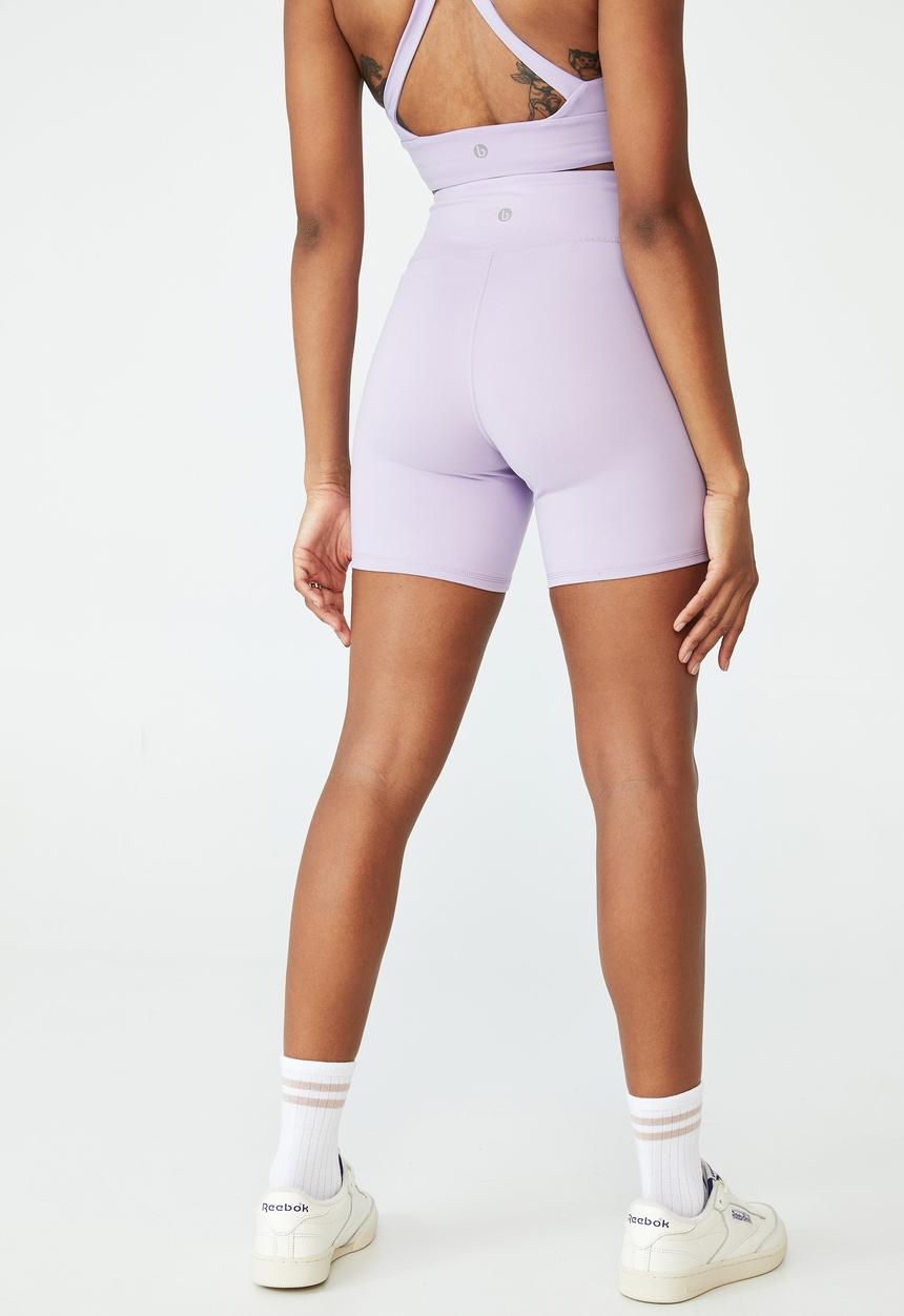 Cotton On - Ultra soft movement bike shorts - soft grape