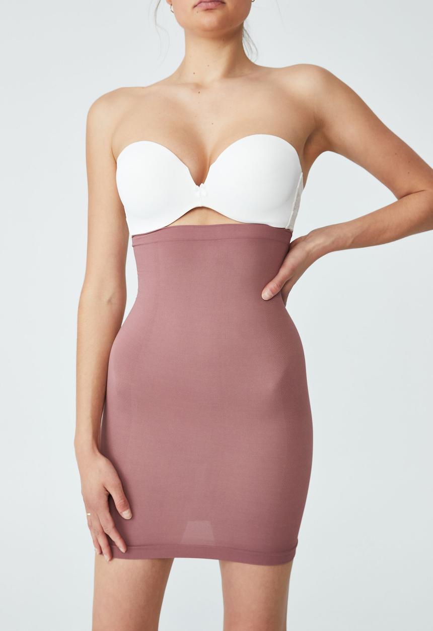 Cotton On - Smoothing  skirt - dusty rose
