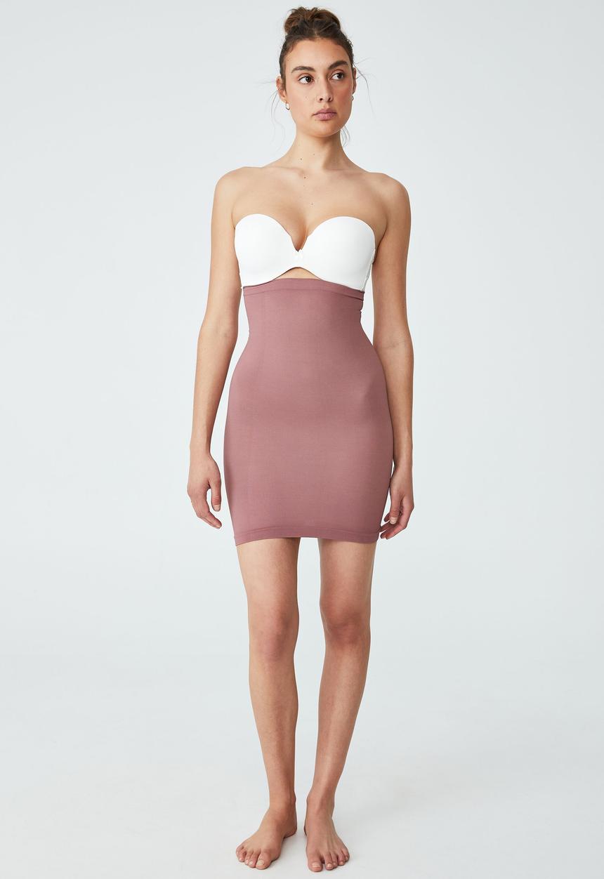 Cotton On - Smoothing  skirt - dusty rose