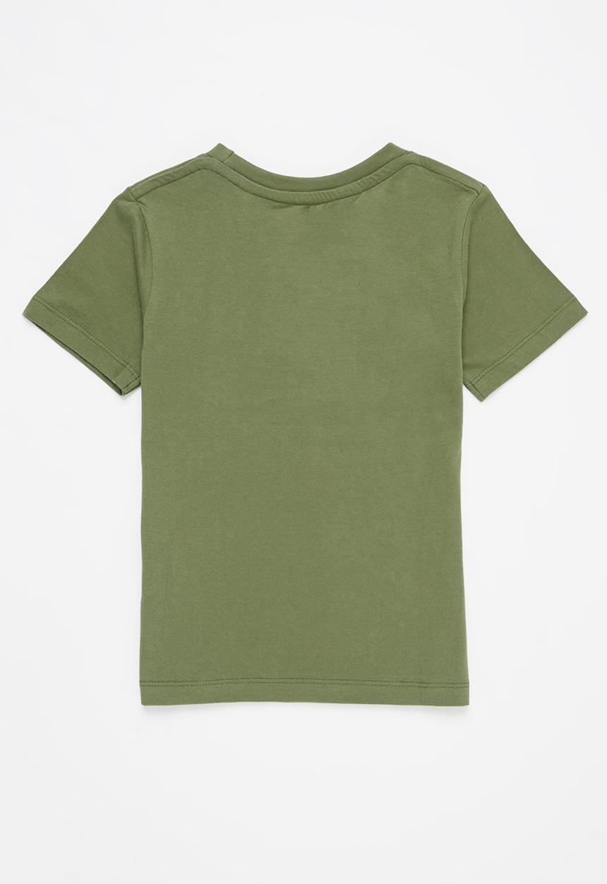 JEEP - Boys short sleeve graphic tee - khaki