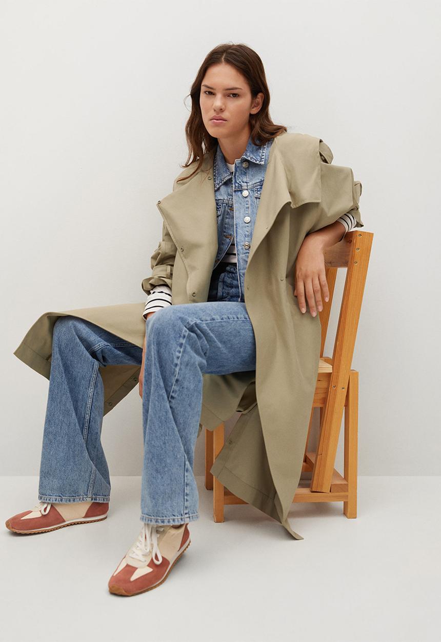 MANGO - Parka congo - beige/khaki