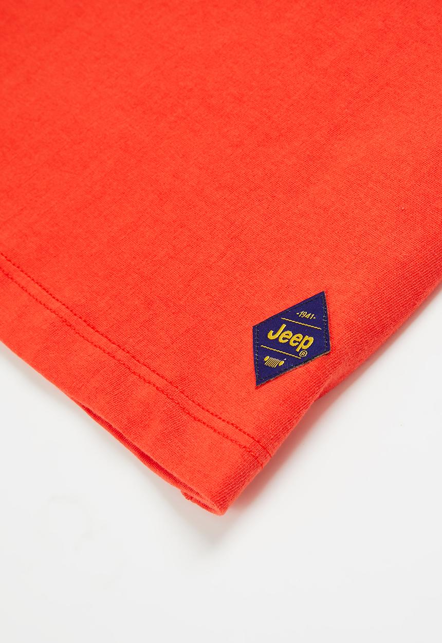 JEEP - Boys short sleeve graphic tee - orange