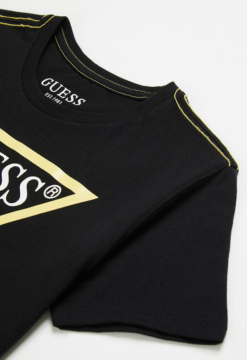 GUESS - Boys core triangle tee - black