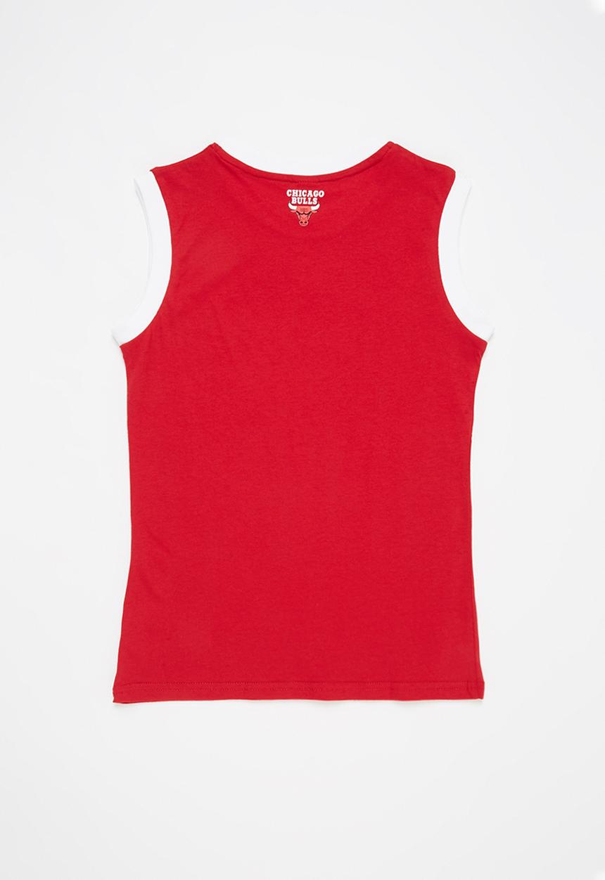 NBA - NBA fly squad vest bulls - red