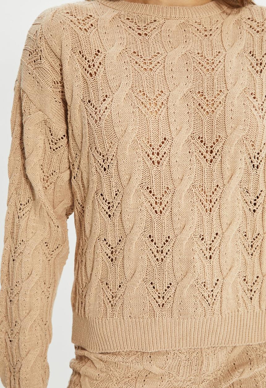 Trendyol - Knitwear bottom-top set - beige