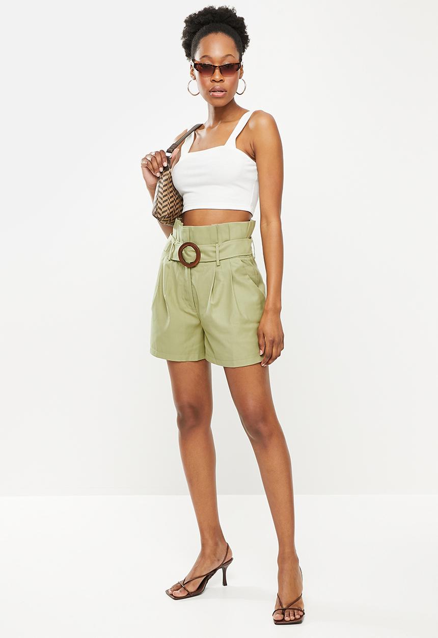 Glamorous - Festival shorts - khaki