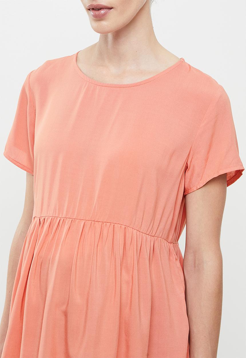edit Maternity - Babydoll top - canyon clay1