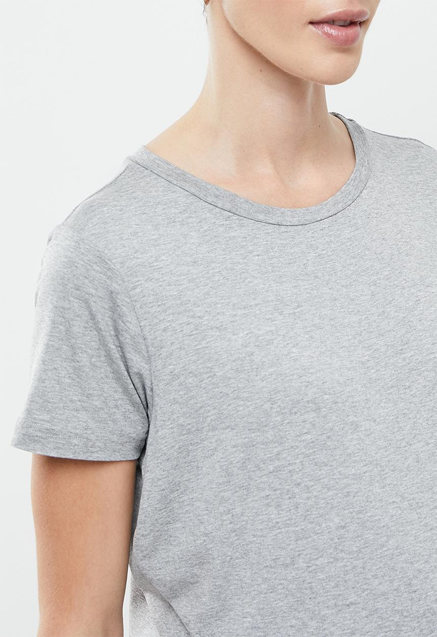 Superbalist - Wrap feedng tee - grey