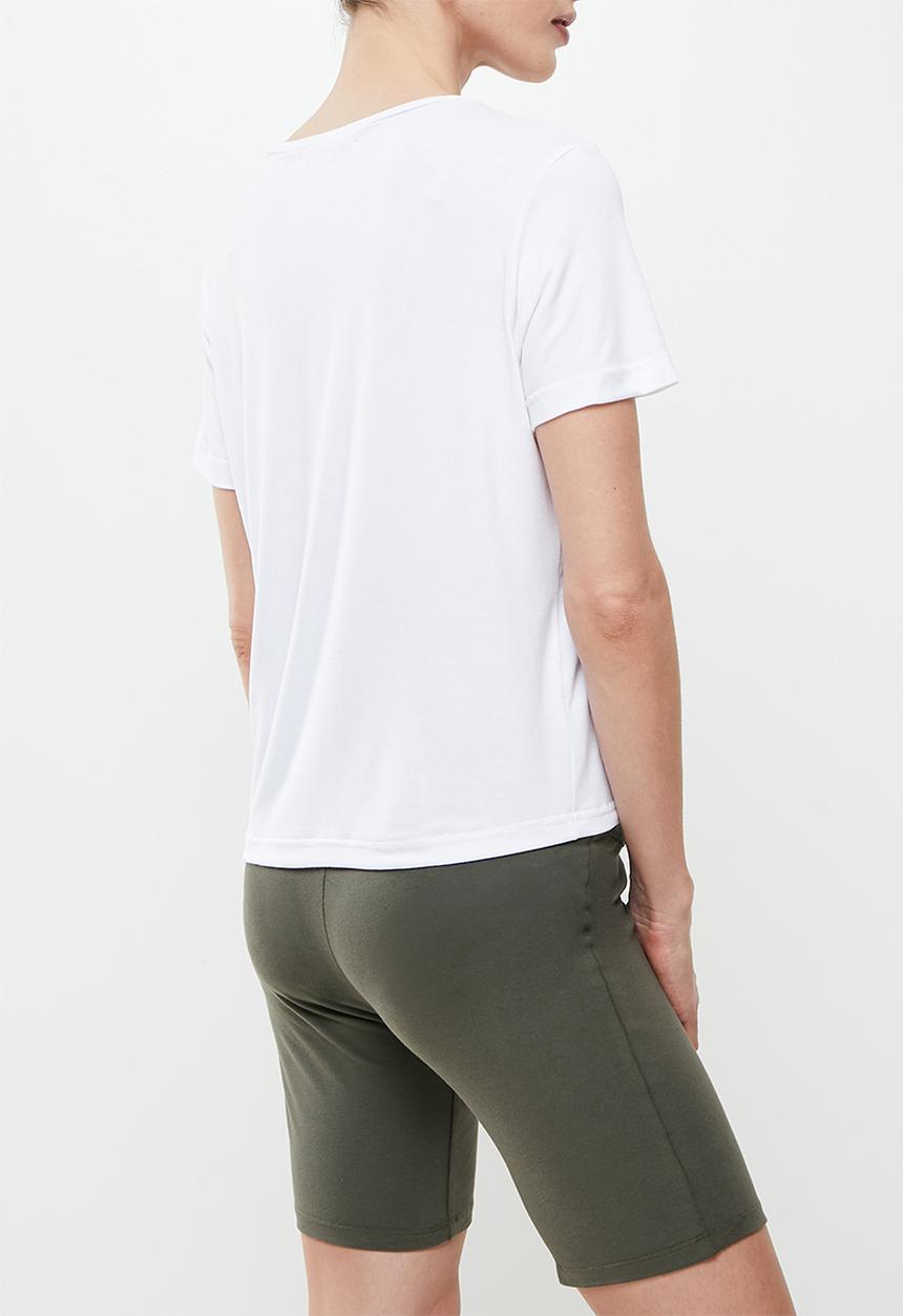 Superbalist - Wrap feeding tee - white