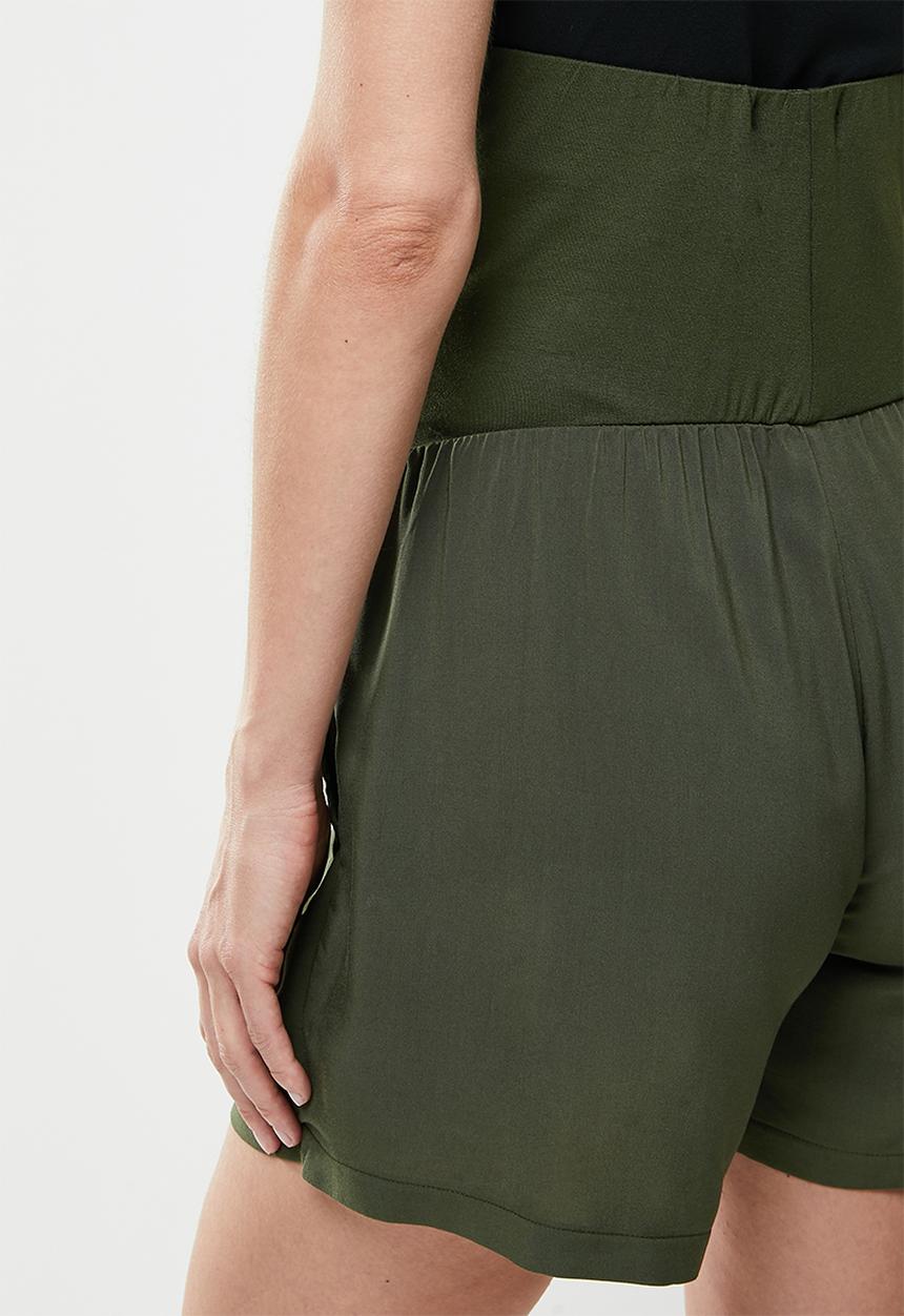 Superbalist - Maternity easy pull on shorts - khaki