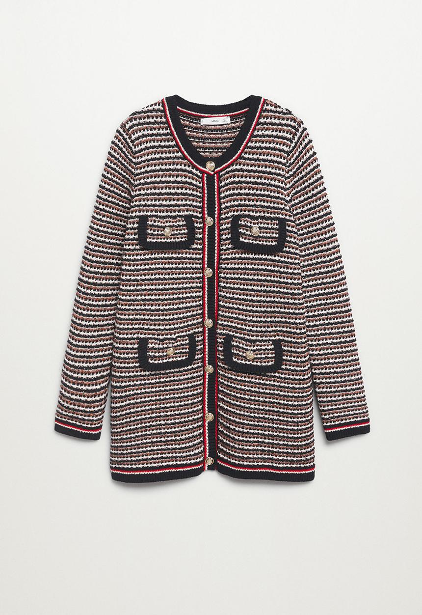 MANGO - Cardigan board - black