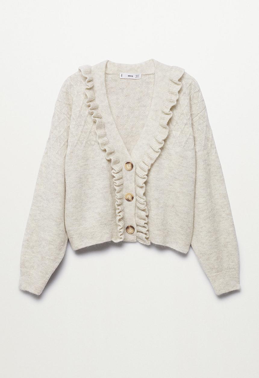 MANGO - Cardigan dulce - light beige