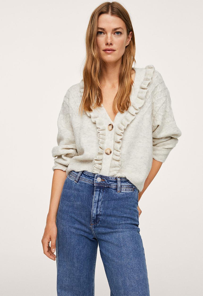 MANGO - Cardigan dulce - light beige