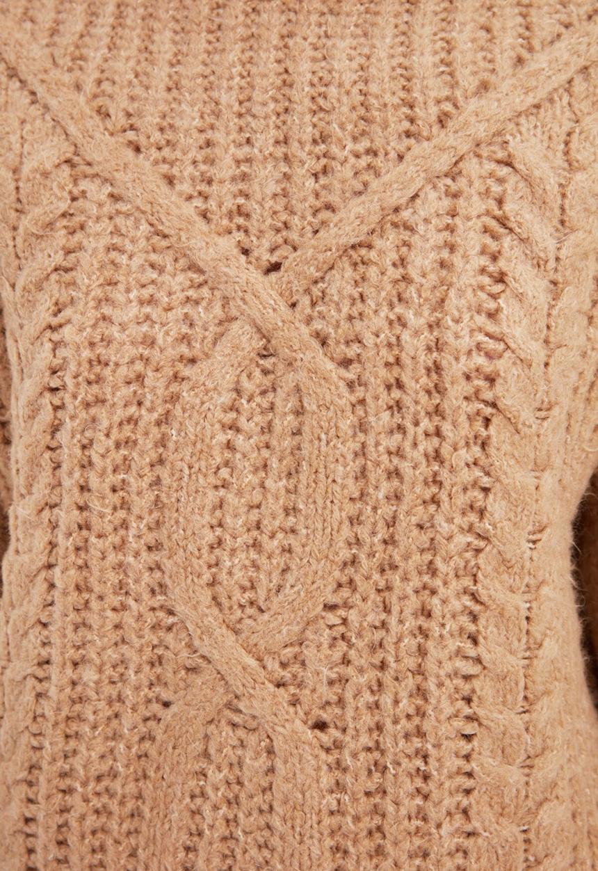 Trendyol - Knit sweater - camel
