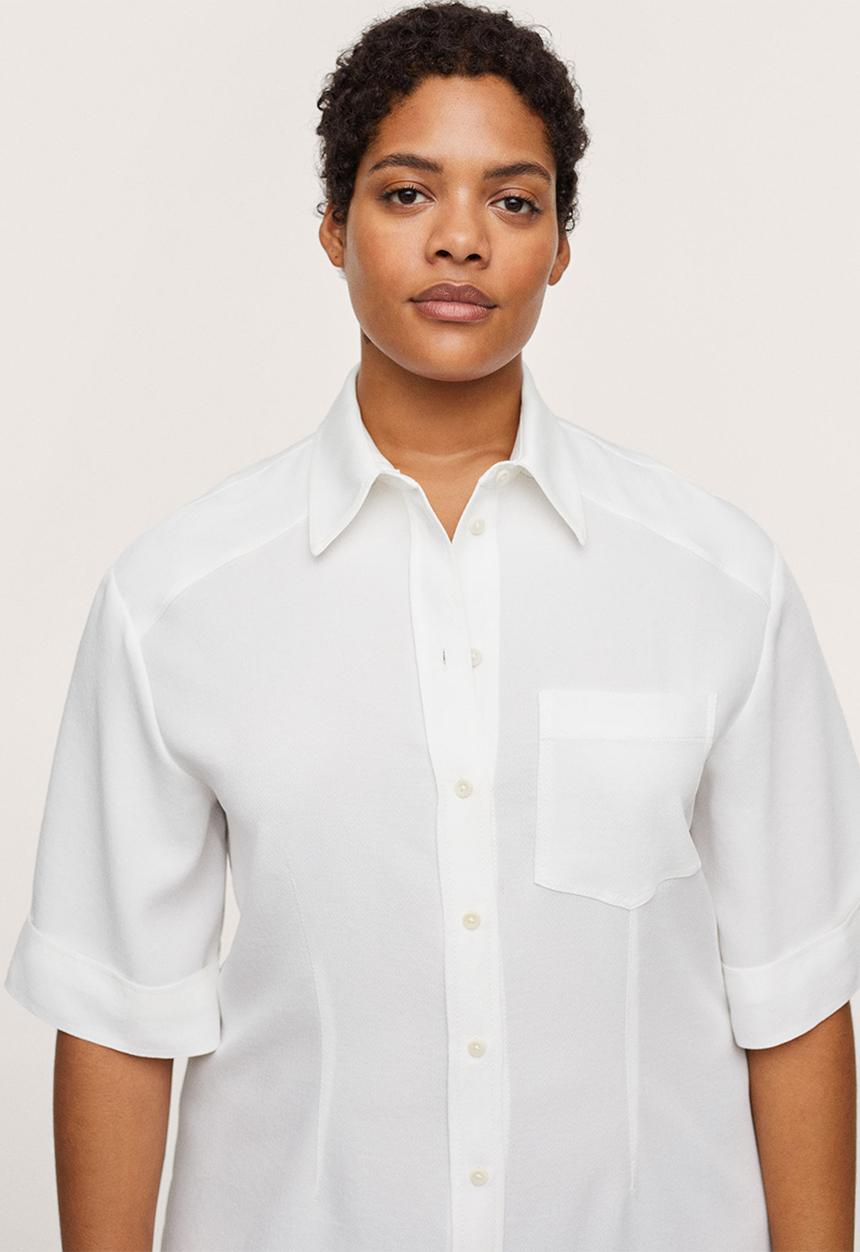 MANGO - Plus dress solomun - natural