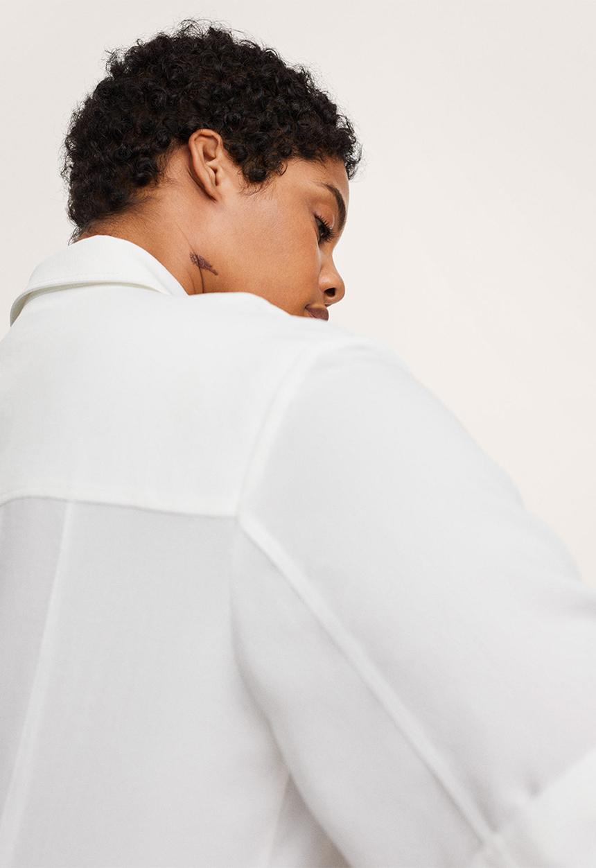 MANGO - Plus dress solomun - natural