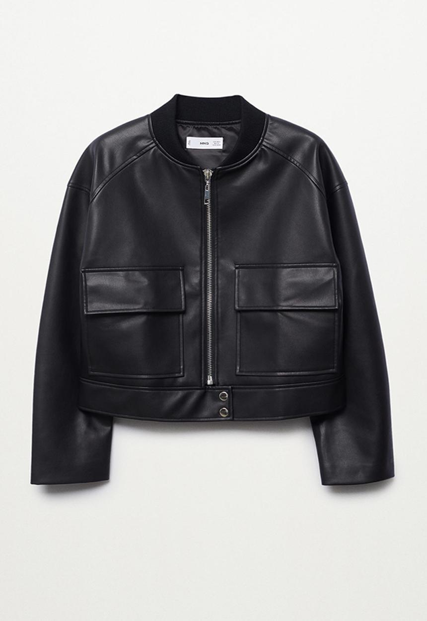 MANGO - Jacket anthon - black