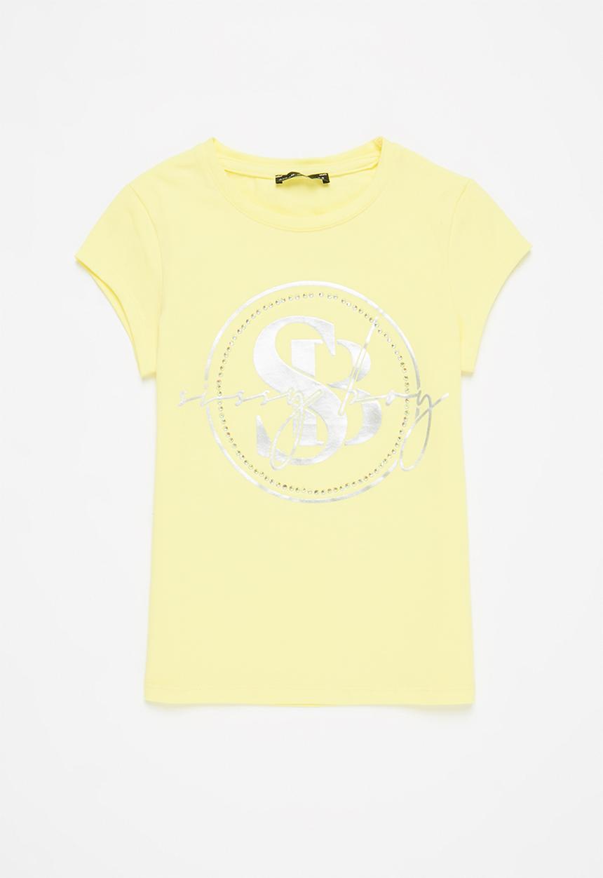 SISSY BOY - Pareo fitted top - pale yellow