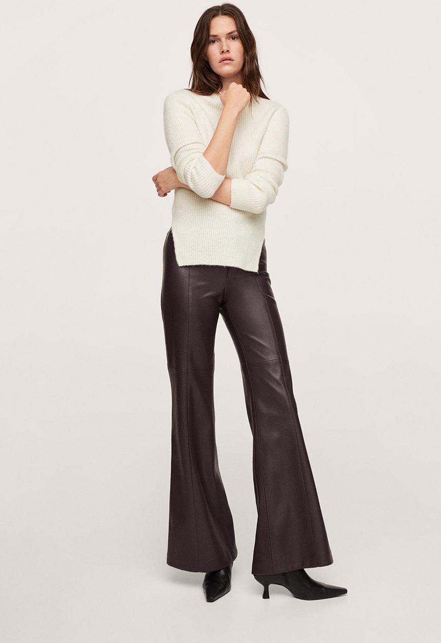 MANGO - Sweater corset - light beige