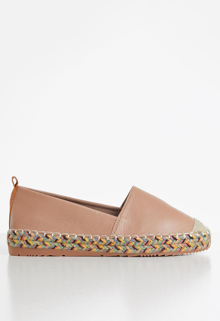 Seduction - Braided sole espadrille - mink