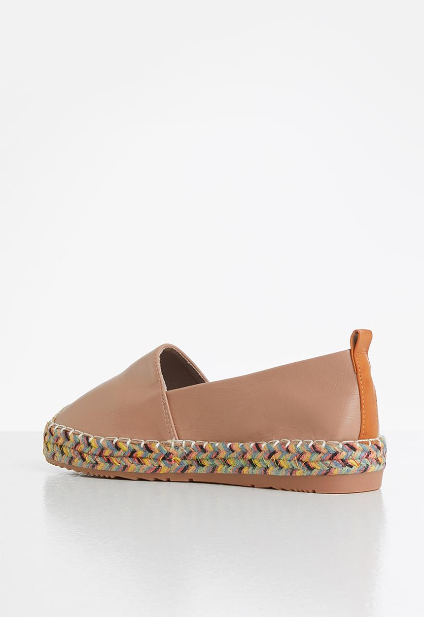 Seduction - Braided sole espadrille - mink