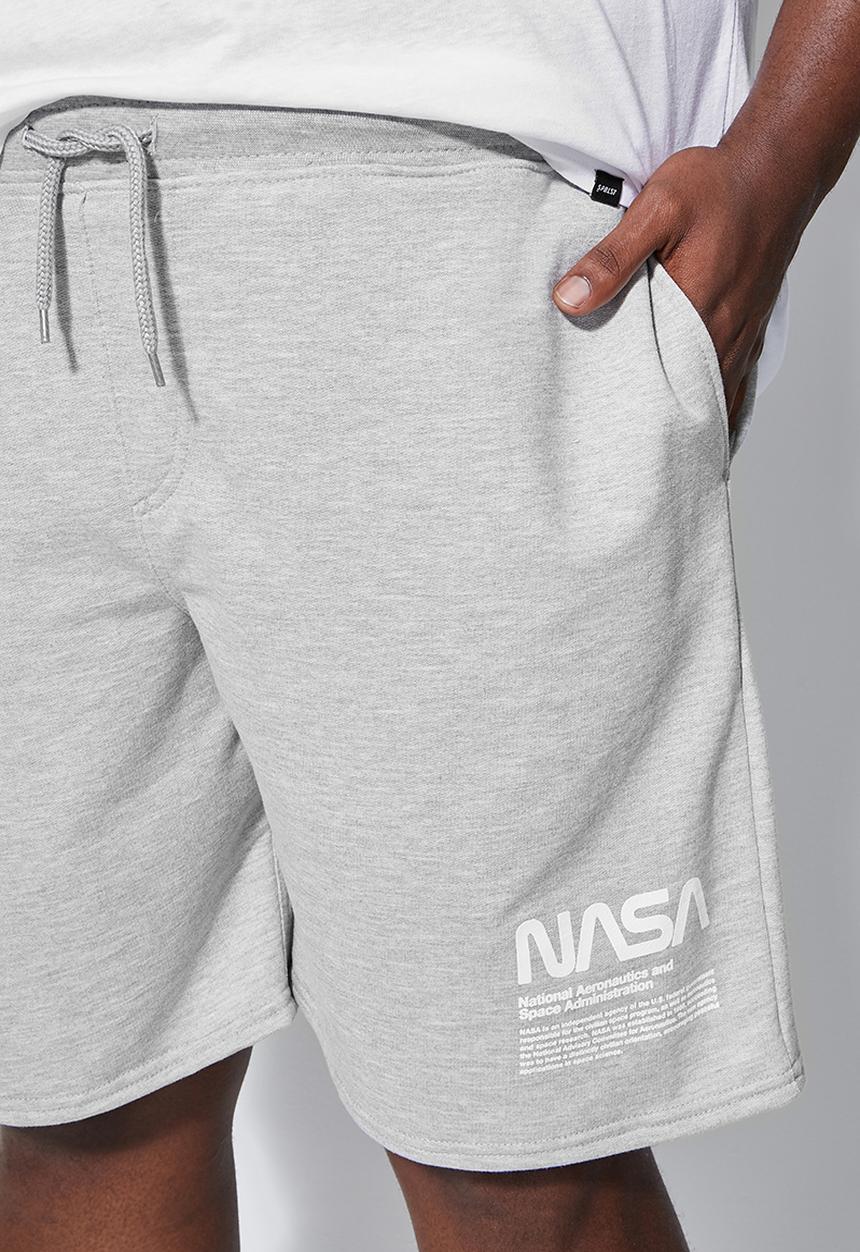 Superbalist - Sunday plus nasa sweat shorts - grey melange