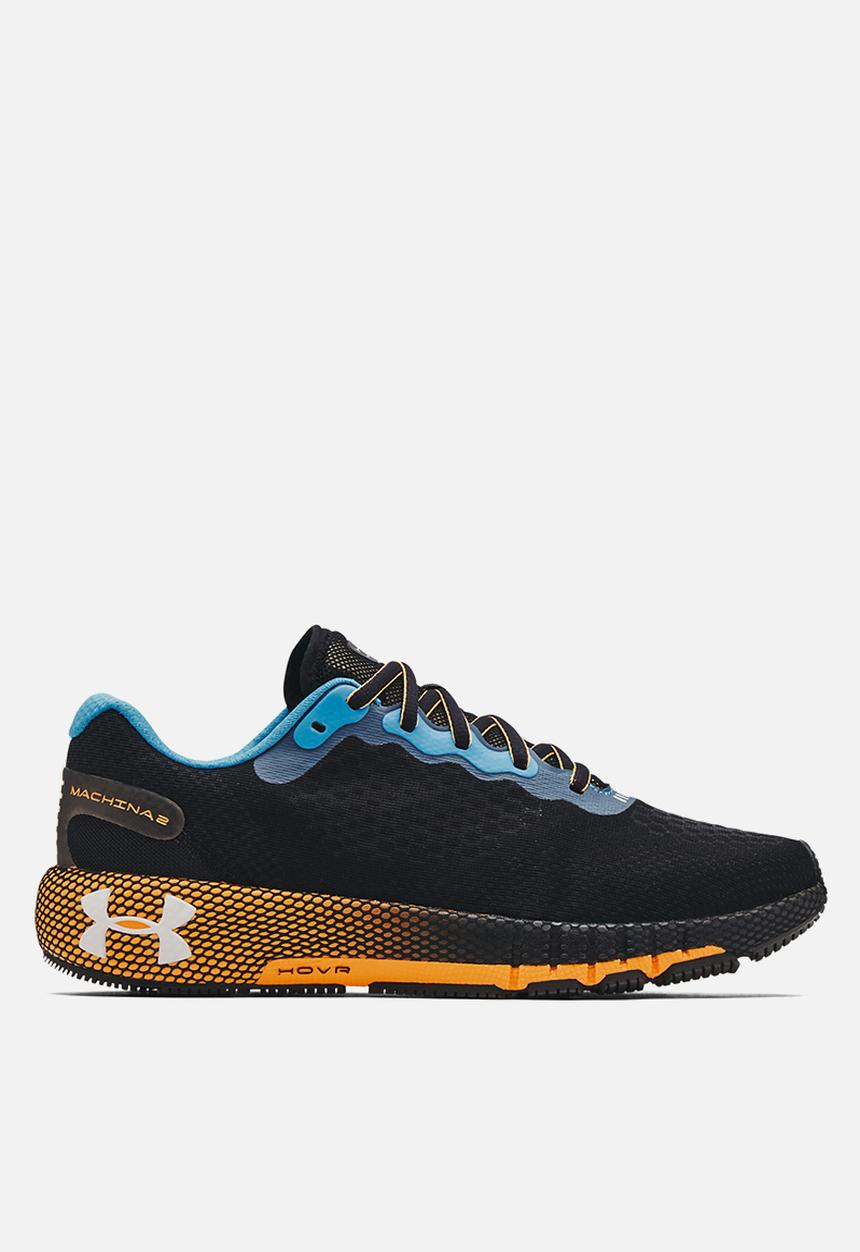 Under Armour - Ua hovr machina 2 - black/omega orange/halo gray