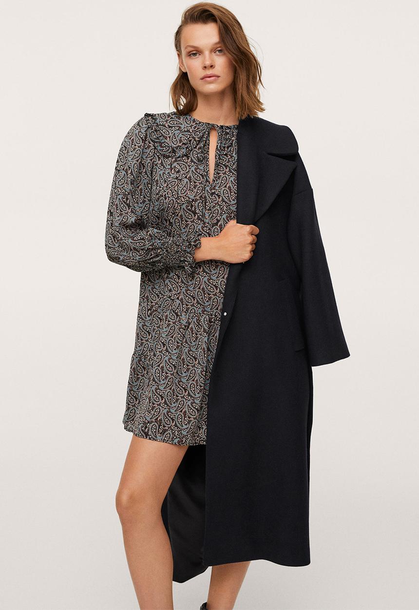 MANGO - Dress kido - medium blue