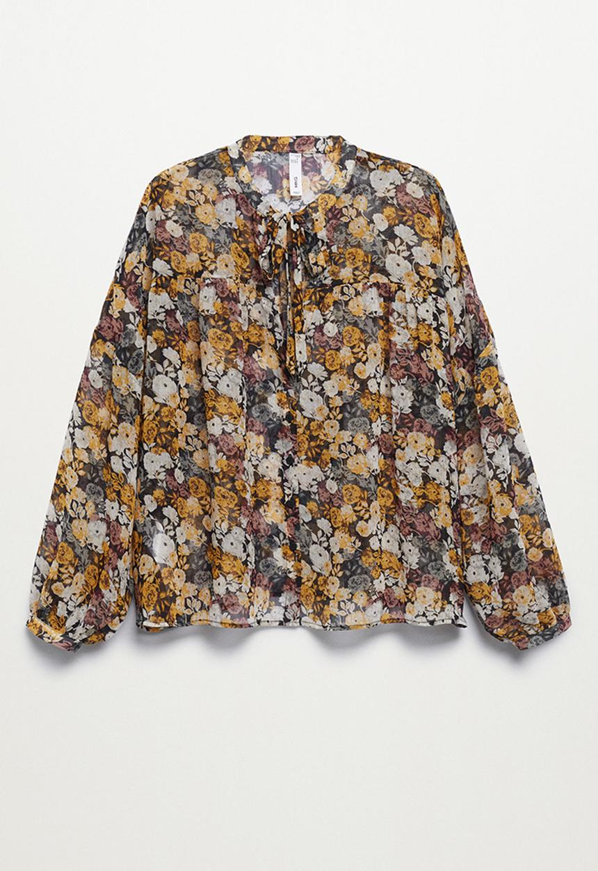 MANGO - Blouse juliet - yellow