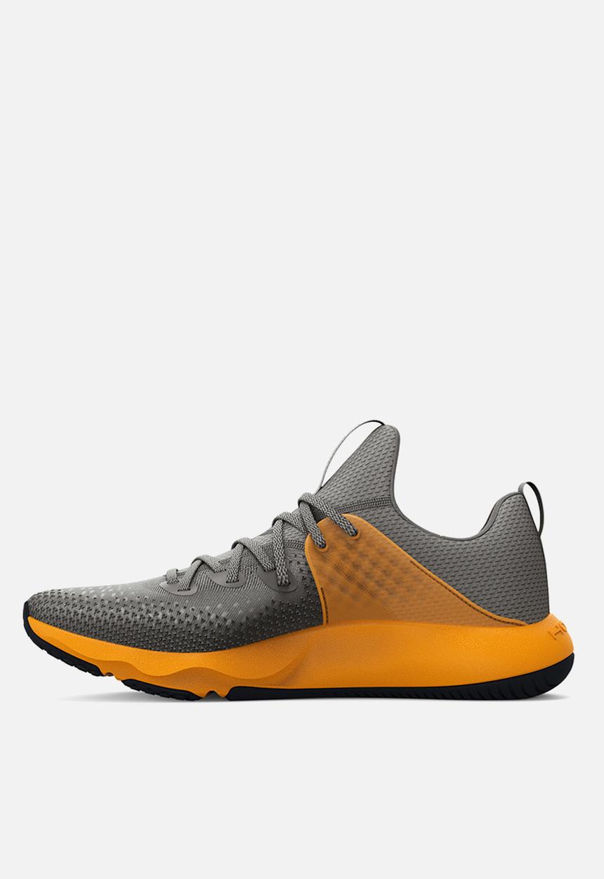 Under Armour - Ua hovr rise 3 - concrete/omega orange/black