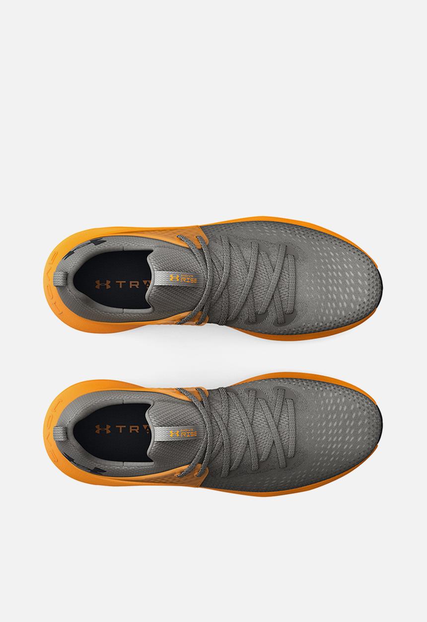 Under Armour - Ua hovr rise 3 - concrete/omega orange/black
