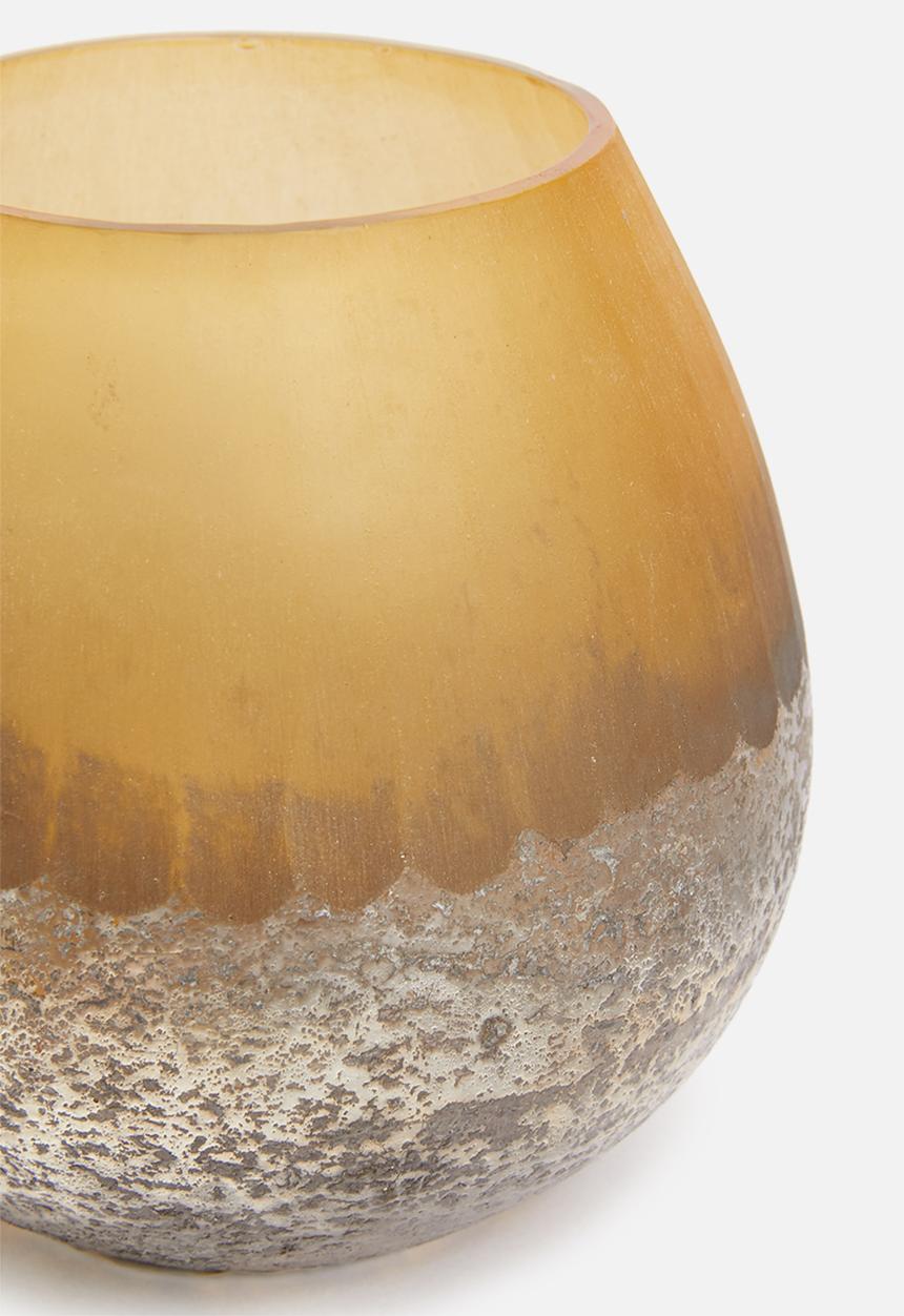 H&S - Ivory tealight holder