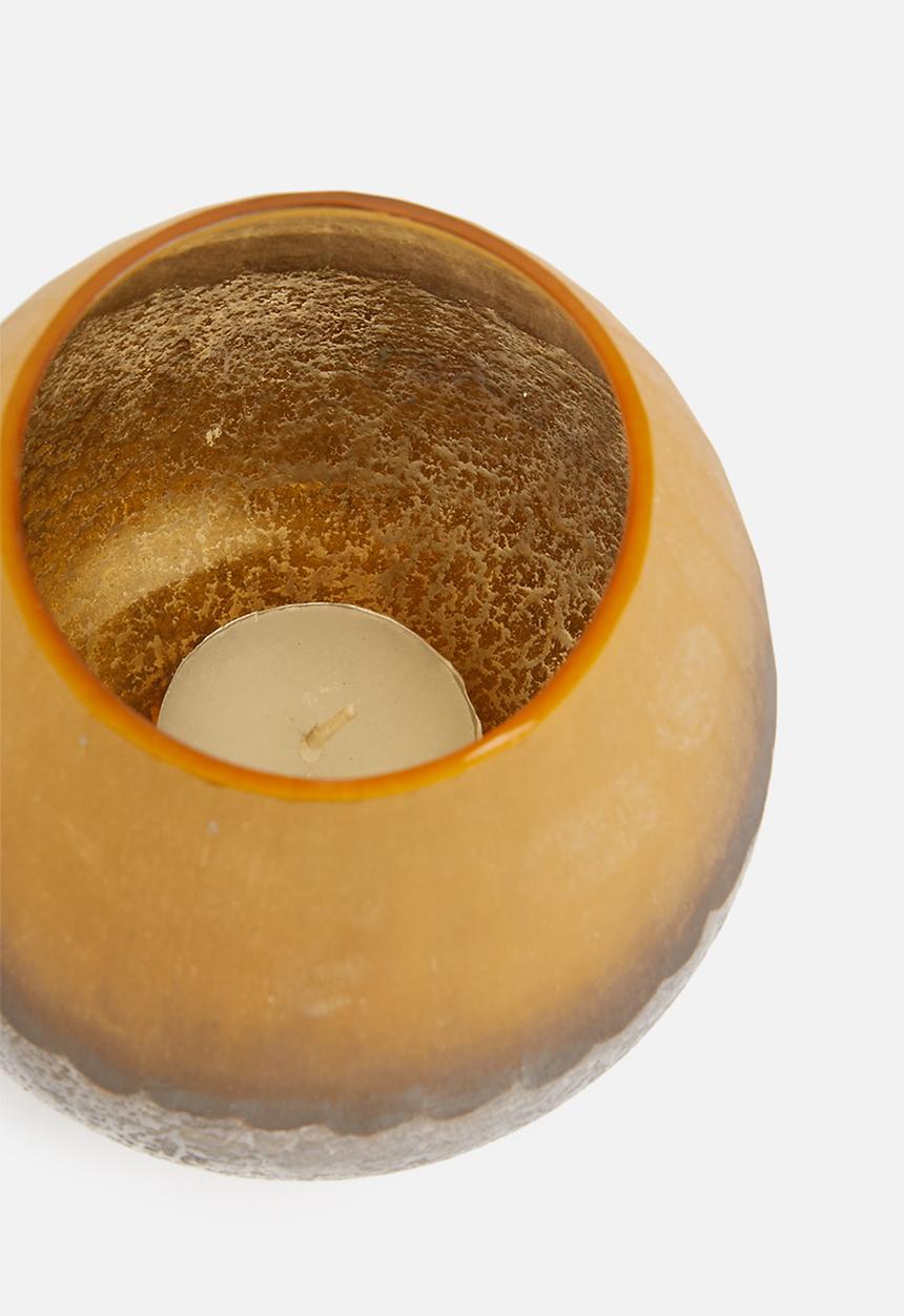 H&S - Ivory tealight holder