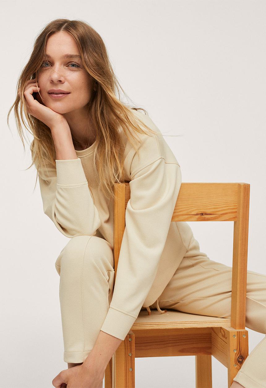 MANGO - Sweatshirt amelie - light beige