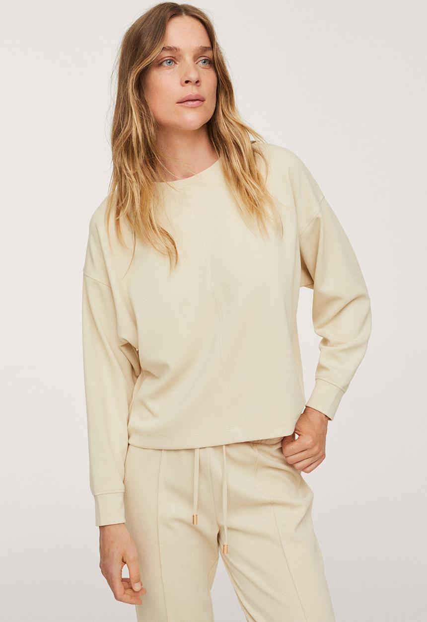MANGO - Sweatshirt amelie - light beige