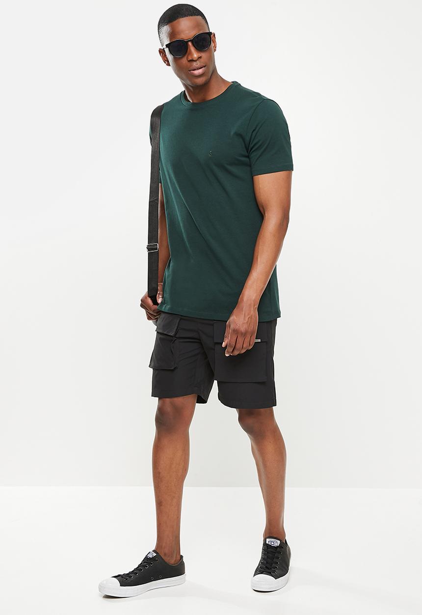 Cutty - Perry regular fit cargo shorts - black