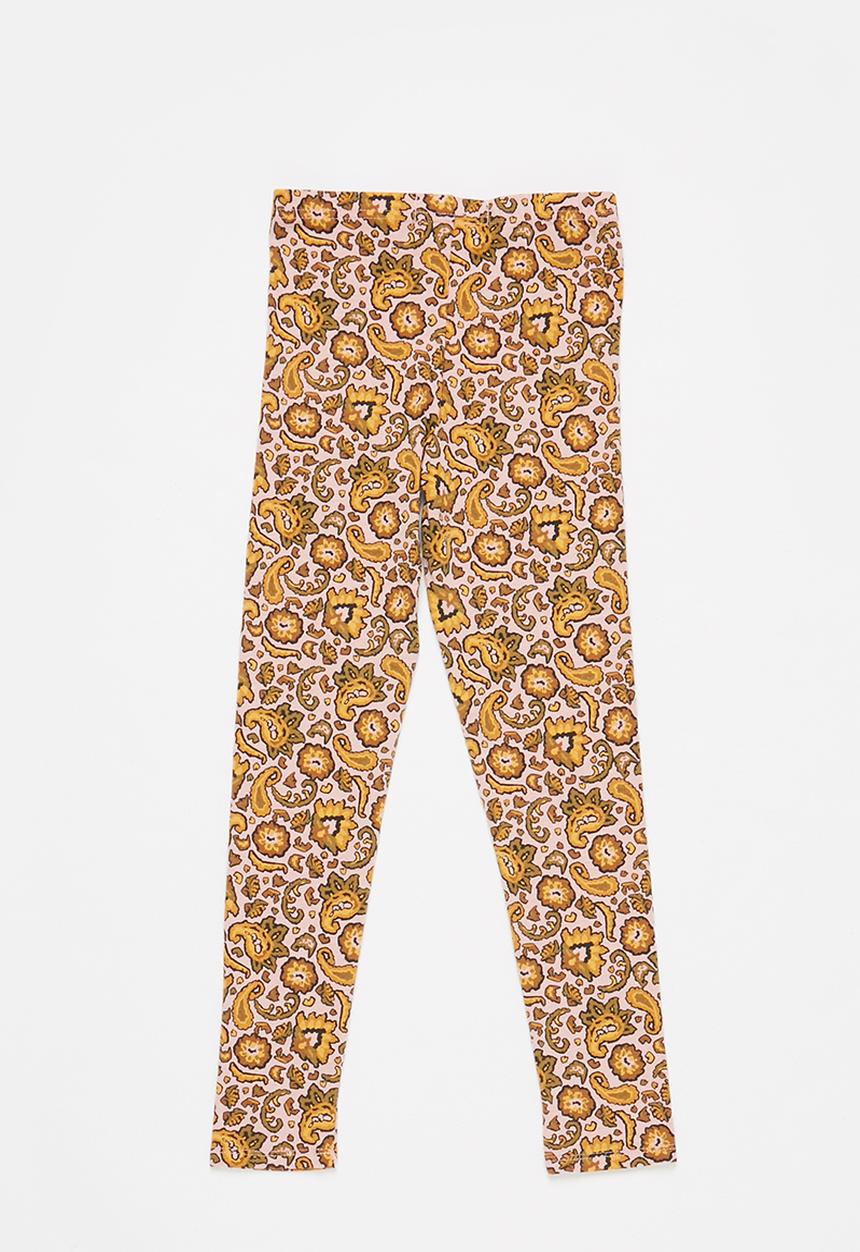 Cotton On - Huggie tights - pink & yellow 