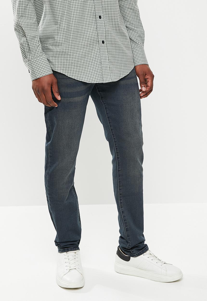 Pringle of Scotland - Mid wash slim fit denim - mid wash
