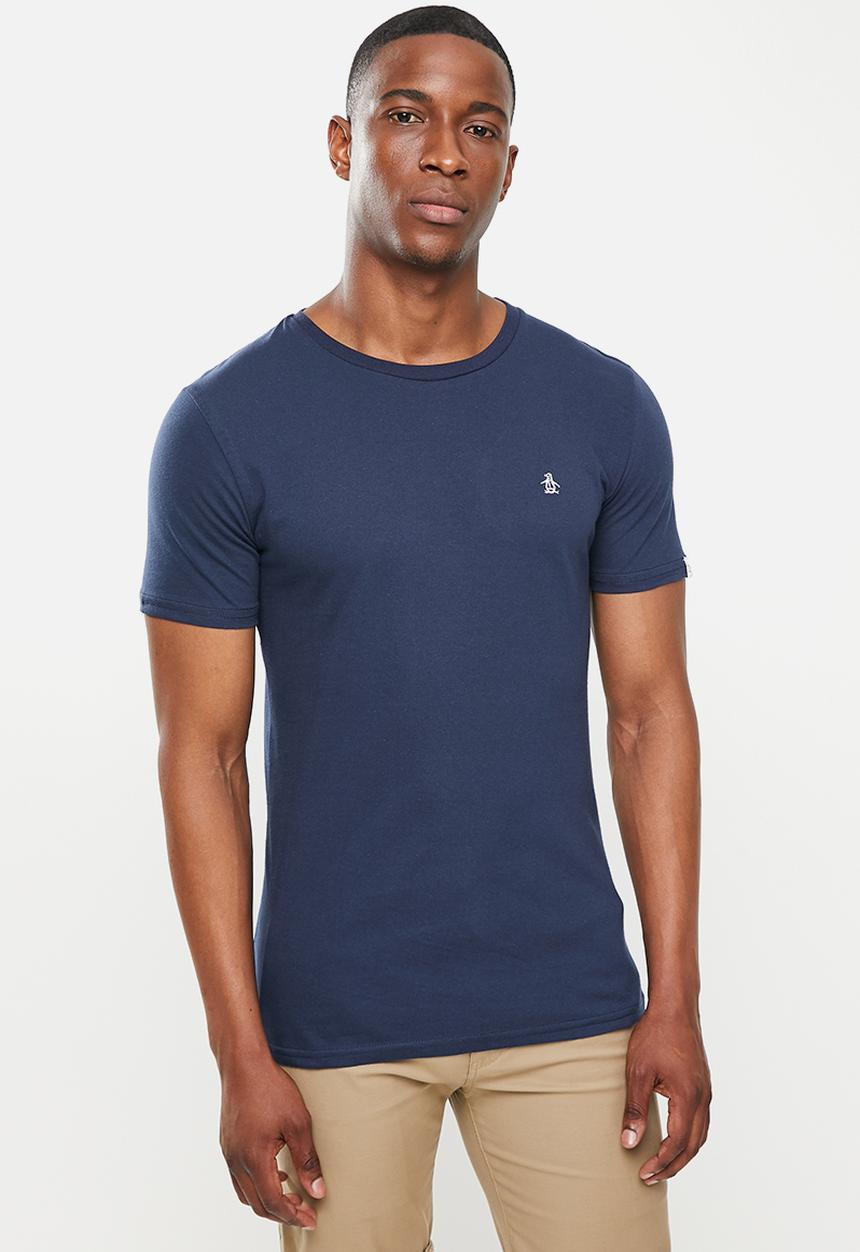 Original Penguin - Embroidered tee - dark sapphire