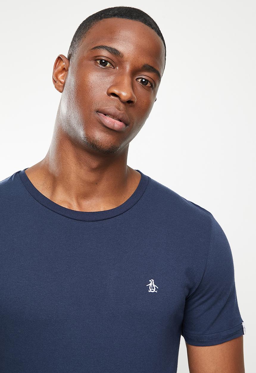Original Penguin - Embroidered tee - dark sapphire