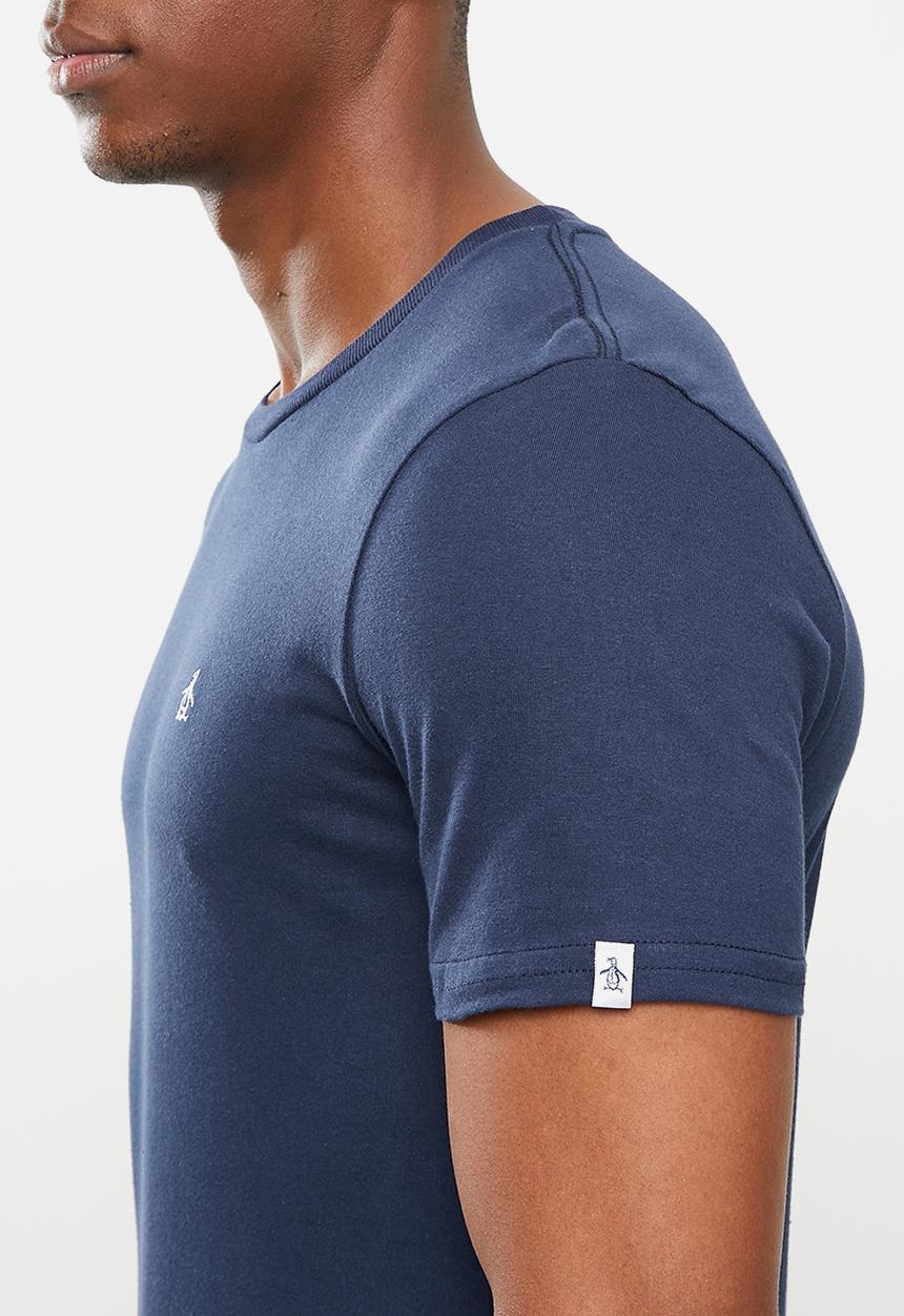Original Penguin - Embroidered tee - dark sapphire