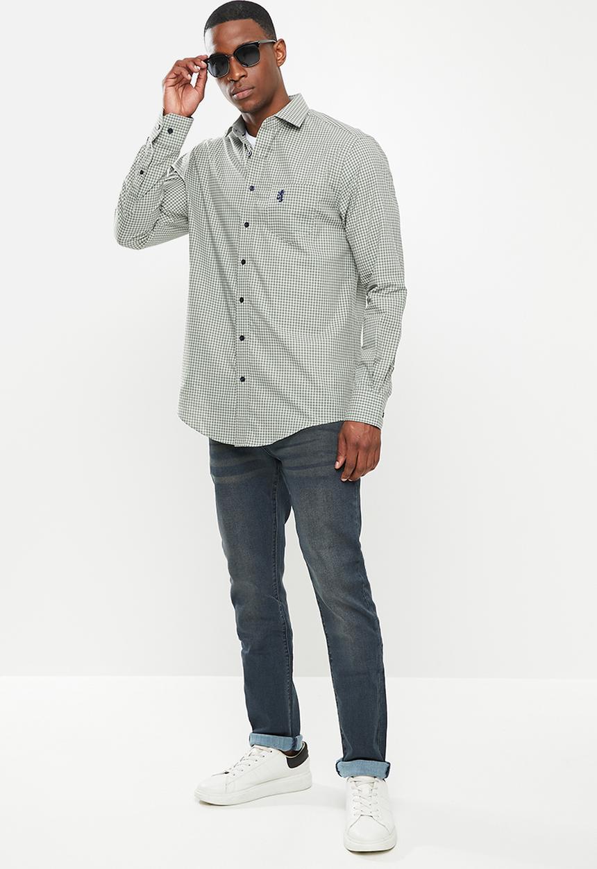 Pringle of Scotland - Ls classic - green stone check