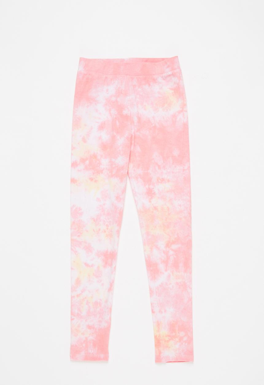 SISSY BOY - Oliana leggings - pink & yellow