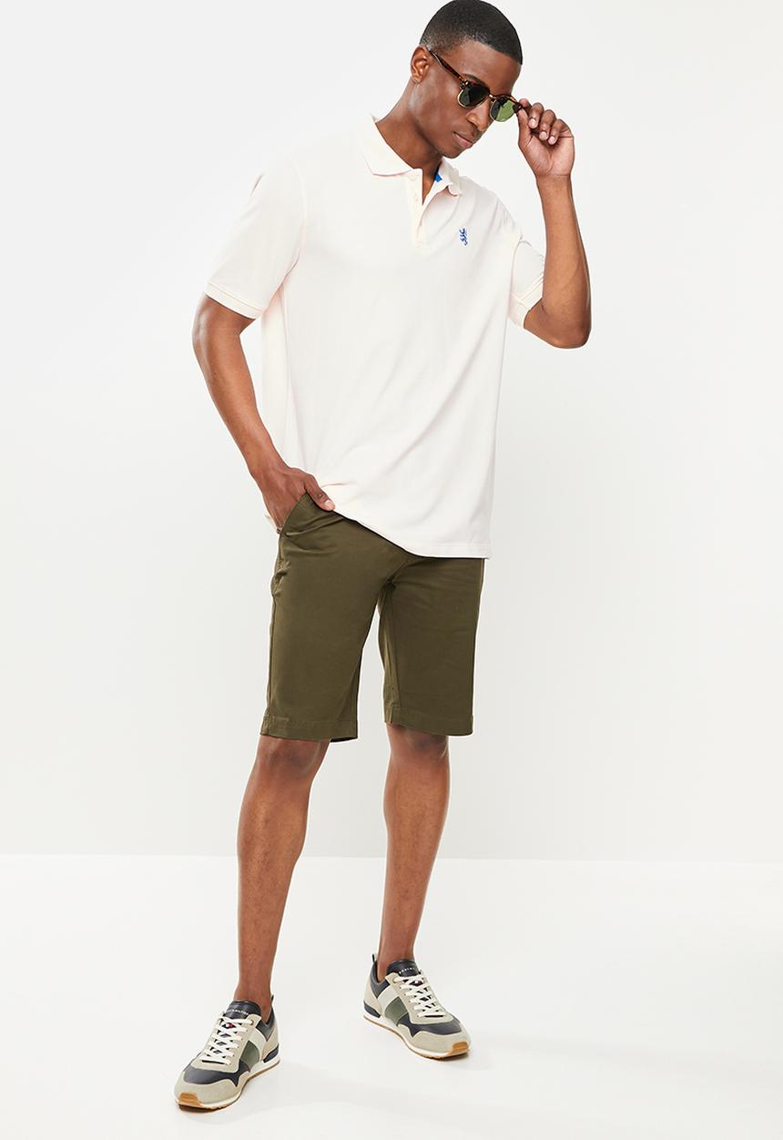 Pringle of Scotland - Core chino shorts - fatigue