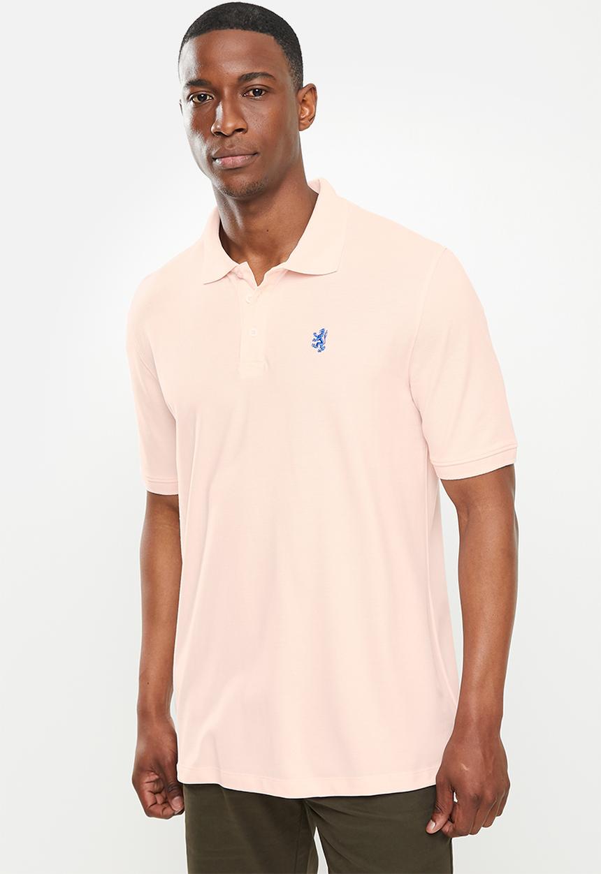 Pringle of Scotland - Core pima pique golfer - marco - pink