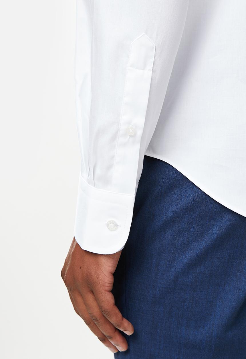 Pringle of Scotland - Core tailored l/s shirt - optic white