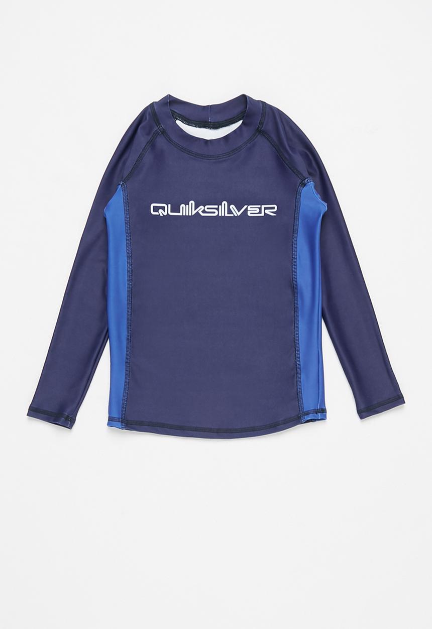 Quiksilver - Heat logo boy long sleeve - navy 