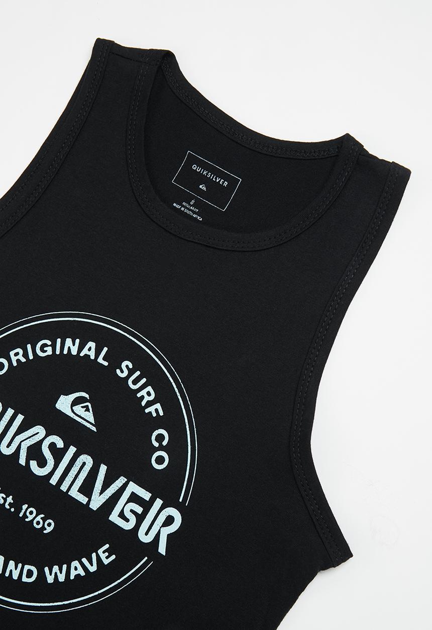 Quiksilver - Crop circle tank yth - black