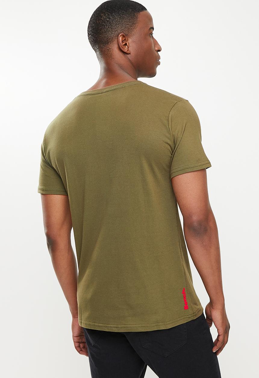Bench - Bentley short sleeve tee - dark army